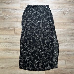 Forever 21 Flowy Printed Maxi Skirt